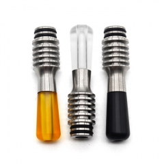 Vazzling 510 Drip Tip for RDA / RTA / RDTA - Black + SS