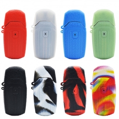 Silicone Protective Case for Geekvape Aegis Pod w/Lanyard - Black Red