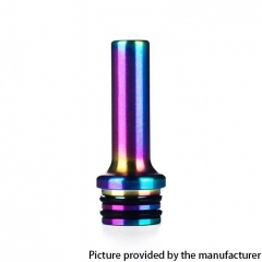 Reewape Replacement 510 Resin Drip Tip for RDA / RTA / RDTA / Sub-Ohm Tank Vape Atomizer - Rainbow