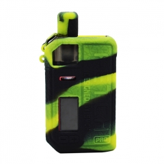 Silicone Protective Case for Smok Fetch Pro Pod w/Lanyard - Green Camo