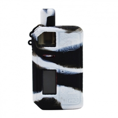 Silicone Protective Case for Smok Fetch Pro Pod w/Lanyard - White Camo