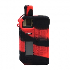 Silicone Protective Case for Smok Fetch Pro Pod w/Lanyard - Red Camo