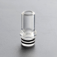 (Ships from Germany)Replacement 510 Drip Tip for Fev Flash e-Vapor V4.5 / V4.5S+ RTA - Transparent