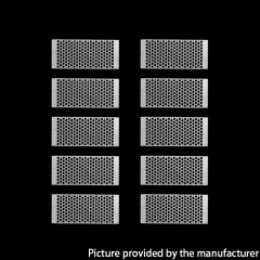 Authentic Steam Crave Aromamizer Supreme V3 RDTA Replacement Mesh Strips A1 Honeycomb - 0.2ohm