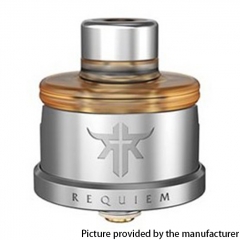 Authentic Vandy Vape Requiem 22mm DL / RDL / MTL RDA - Silver