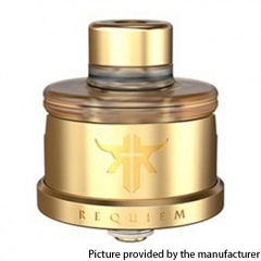 Authentic Vandy Vape Requiem 22mm DL / RDL / MTL RDA - Gold