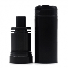 Ulton Das Ding V3 Style RDA Rebuildable Dripping Atomizer w/ Bottom Feeding Pin and Tool Tube/ Logo - Black