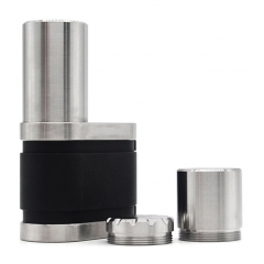 Stratum Balance Style 60W TC 18350/18650 Mod - Black + Silver