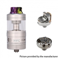 Authentic Steam Crave Aromamizer Supreme V3 25mm RDTA 7ml (Advanced Kit) - Silver