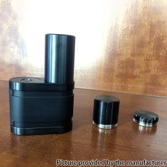 Stratum Balance Style 60W TC 18350/18650 Mod - Black + Black