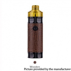Authentic VapingGT GT Pen 40W Pod System Vape Starter Kit 2ml/0.5ohm - Wooden Leather