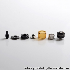 Vazzling Experiment 3 MTL 22mm RTA 2.5ml - Black + Translucent Brown