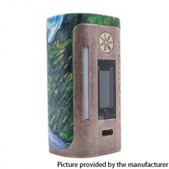 Authentic Asmodus Lustro 200W Touch Screen TC VW Variable Wattage Box Mod (Kodama Edition)- Dark Green