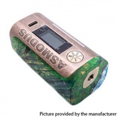 Authentic Asmodus Lustro 200W Touch Screen TC VW Variable Wattage Box Mod (Kodama Edition)- Dark Green