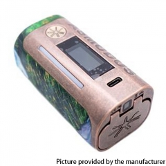 Authentic Asmodus Lustro 200W Touch Screen TC VW Variable Wattage Box Mod (Kodama Edition)- Dark Green