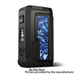 Authentic Vandy Vape Gaur-21 200W Dual 18650/21700 Vape Box Mod - Sky Blue Resin