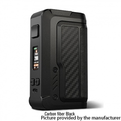 Authentic Vandy Vape Gaur-21 200W Dual 18650/21700 Vape Box Mod - Carbon Fiber Black