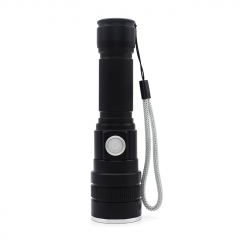Vazzling 1600LM P50 5 Modes USB Rechargeable Zoomable 18650 LED Flashlight Torch