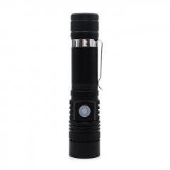 Vazzling 3 Modes 800LM T6 USB Rechargeable Zoomable 14500 LED Flashlight Torch