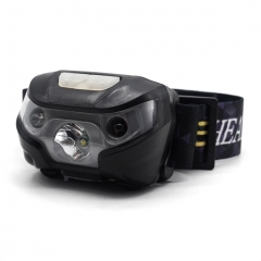 Vazzling 120LM 14500 3 Modes LED USB Rechargeable Headlamp Flashlight Torch