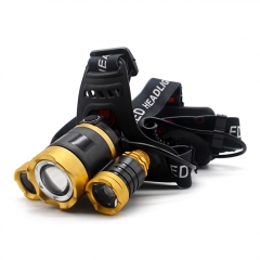 Vazzling 1600LM 18650 T6  4 Modes Headlamp Flashlight Torch