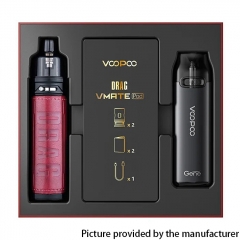 Authentic VOOPOO Drag X & Vmate Pod System Limited Edition 18650 - Marsala