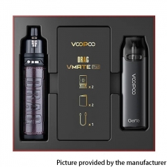 Authentic VOOPOO Drag X & Vmate Pod System Limited Edition 18650 - Chestnut