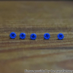 5pcs Replacement Screws for dotMod dotAIO Pod - Blue