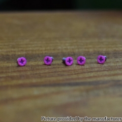 5pcs Replacement Screws for dotMod dotAIO Pod - Pink
