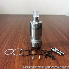 BY-kA V.9 KA V9 MTL 22mm RTA Nano Version 3ml - Silver