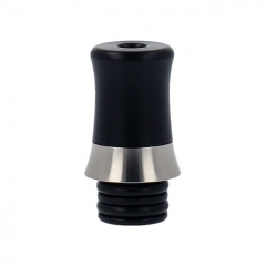 (Ships from Germany)ULTON 510 MTL Drip Tip for Arise RTA/ RDA/ RDTA - Black + SS