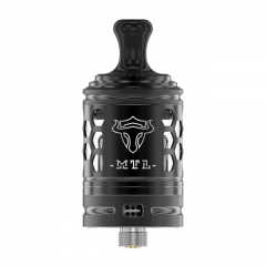 Authentic ThunderHead Creations THC Tauren MTL 24mm RTA 2ml - Silver Black