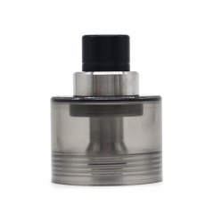 Replacement Tank + Chimney + 510 Drip Tip for Fev Flash e-Vapor V4.5S Style RTA Tank 2.5ml - Black