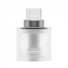 Replacement Tank + Chimney + 510 Drip Tip for Fev Flash e-Vapor V4.5S Style RTA Tank 3.5ml - Translucent