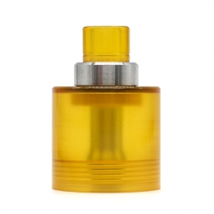 Replacement Tank + Chimney + 510 Drip Tip for Fev Flash e-Vapor V4.5S Style RTA Tank 3.5ml - Brown