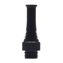 Authentic Auguse CG V2 510 Drip Tip for RBA / RTA / RDA Vape Atomizer - Polished Black γ