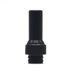 Authentic Auguse CG V2 510 Drip Tip for RBA / RTA / RDA Vape Atomizer - Polished Black μ