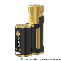 Authentic Mechlyfe x Fallout Vape x Mrjustright1 Paramour SBS 18650/20700/21700 Mod - Black Golden