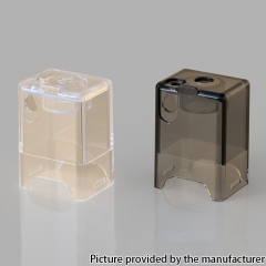 SXK DotMISSION Style RBA Bridge Replacement Tank Tube - Transparent