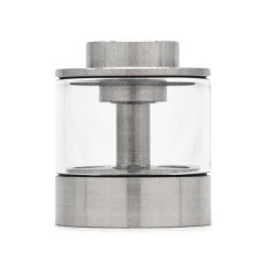 Replacement Tank Tube for FEV Flash e-Vapor V4.5 / V4.5S+ RTA 3.5ml - Silver