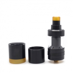 YFTK KF Prime Nite 22mm 316SS DLC RTA 2ml (No Logo) - Black