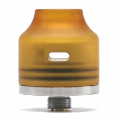 Authentic Oumier Wasp Nano Mini 22mm RDA Rebuildable Dripping Atomizer w/ Bottom Feeeder Pin- Gold