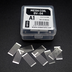 Authentic Damn Vape Doom X Mesh RTA Replacement DV-04 KA1 Mesh Coils - 0.17~0.23ohm