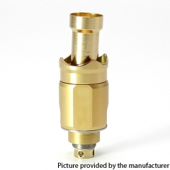 SXK MOBB Mini Style RBA for Billet  BB  Supbox Bantam Revision with 3.5mm Air Pin - Gold