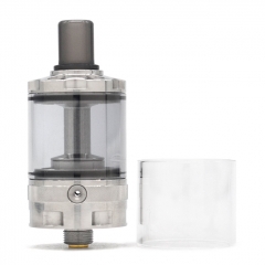 Authentic Ambition Mods and The Vaping Gentlemen Club Bishop 22mm MTL RTA 4ml - Silver