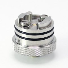 SXK Flash e-Vapor Fev V4.5S+ Style RTA Build Deck Base (Improved)- Silver