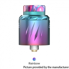 Authentic Vandy Vape Rath 24mm RDA w/BF Pin - Rainbow