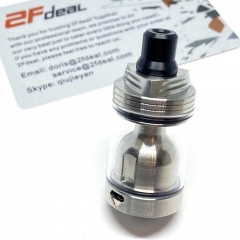 (Ships from Germany)ULTON Skyline R Style 22mm RTA 3.2ml w/4 Airdisks (RDL) - Silver