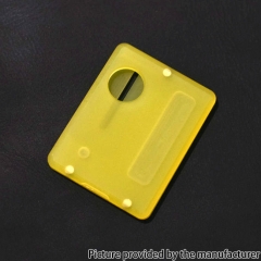 Replacement Front + Back Cover Panel Plate for Dotaio Mini Pod System Kit - Frosted Yellow