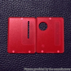 Replacement Front + Back Cover Panel Plate for Dotaio Mini Pod System Kit - Frosted Red